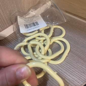 Полукольца Uniglodis для шторы в ванной: отзыв пользователя Детский Мир