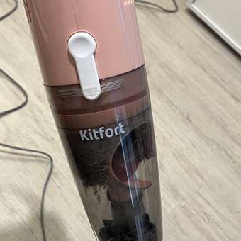 Вертикальный пылесос KITFORT КТ-586-3 розовый: отзыв пользователя Детский Мир
