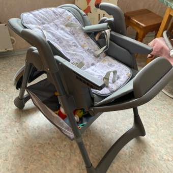 Стульчик для кормления BabyGo Sweet Meals серый: отзыв пользователя ДетМир