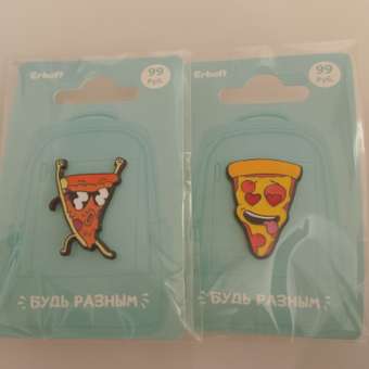 Значок Erhaft Пицца 1 шт. в ассортименте: отзыв пользователя ДетМир