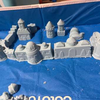 Кинетический песок COLOYOU 2 кг (голубой): отзыв пользователя Детский Мир