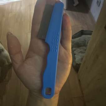 Расчёска для животных DeLIGHT противоблошиная 2-х рядная 65зубьев 12мм: отзыв пользователя. Зоомагазин Зоозавр