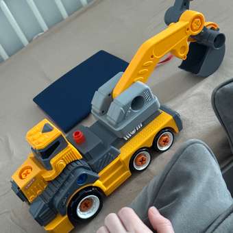 Конструктор Attivio Экскаватор: отзыв пользователя Детский Мир