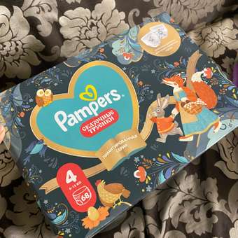 Трусики Pampers Pants Сказочные 4 (9-15 кг) 68 шт.: отзыв пользователя Детский Мир