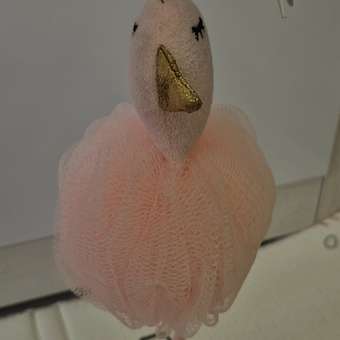 Мочалка FUTURINO Home Фламинго: отзыв пользователя Детский Мир