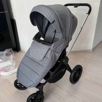 Коляска 3в1 MOWbaby Zoom new silver grey серый: отзыв пользователя Детский Мир