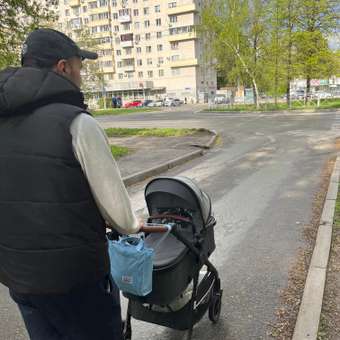 Коляска 2в1 Babyton Sandy Grey серый: отзыв пользователя ДетМир