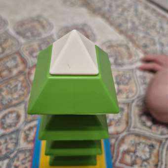Конструктор TrendToys пирамидка 15 дет.: отзыв пользователя Детский Мир
