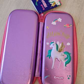 Пенал книжка Erhaft Единорожек: отзыв пользователя Детский Мир