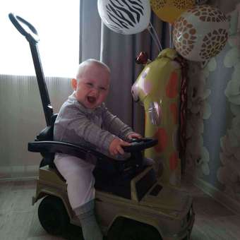 Каталка BabyCare Mercedes-Benz G350d с ручкой: отзыв пользователя Детский Мир
