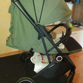 Коляска прогулочная BabyGo Roady Plus зеленый: отзыв пользователя ДетМир