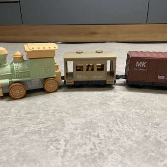 Детский музыкальный паровозик с вагонами TrendToys интерактивный: отзыв пользователя Детский Мир