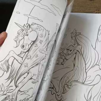 Книга Эксмо Большая книга фееричных раскрасок: отзыв пользователя ДетМир