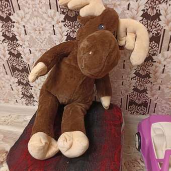 Мягкая игрушка TOTTY TOYS лось Обнимашка 70 см: отзыв пользователя Детский Мир
