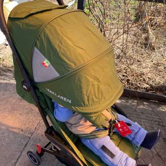 Коляска прогулочная Maclaren Troia Olive зеленый: отзыв пользователя Детский Мир