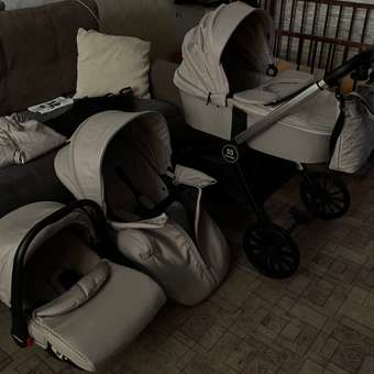 Коляска 3в1 Farfello Baby shell бежевый: отзыв пользователя Детский Мир