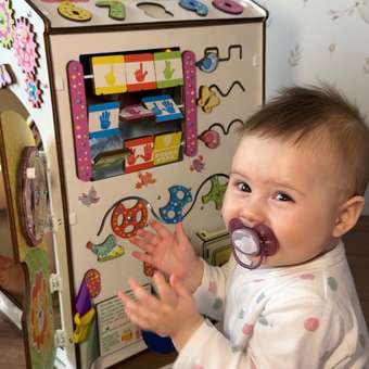 Игрушка tinimini бизиборд Мега: отзыв пользователя Детский Мир