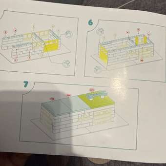 Конструктор WOOD BLOCKS Автосервис деревянный 85 дет.: отзыв пользователя Детский Мир