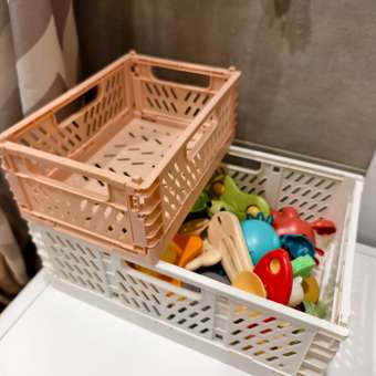 Коробка складная FUTURINO Home бежевая: отзыв пользователя Детский Мир