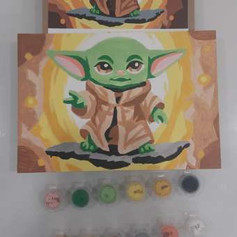 Картина по номерам Hobby Paint Малыш Йода в ассортименте: отзыв пользователя Детский Мир