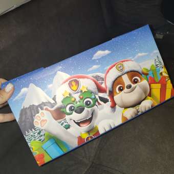 Коробка подарочная новогодняя Дарите Счастье с крышкой, "Счастливый Новый год", 31 х 25,5 х 16 см, Щенячий патруль: отзыв пользователя Детский Мир