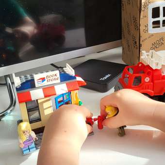 Конструктор QMAN Пожарные 88 дет.: отзыв пользователя Детский Мир