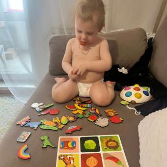 Настольная игра Baby Toys Лото Тактильное: отзыв пользователя Детский Мир