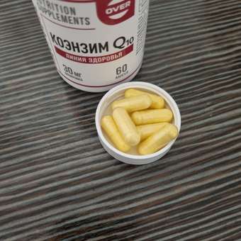 Коэнзим Q10 OVER БАД Для сердца молодости и энергии 60 капсул: отзыв пользователя Детский Мир