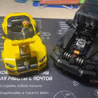 Конструктор LEGO Speed Champions Mercedes AMG G 63 / V29 808 дет.: отзыв пользователя Детский Мир