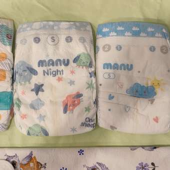 Подгузники MANU Premium S (4-8 кг) 84 шт.: отзыв пользователя Детский Мир