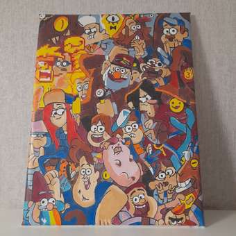 Картина по номерам Art sensation Герои Gravity Falls в ассортименте: отзыв пользователя Детский Мир