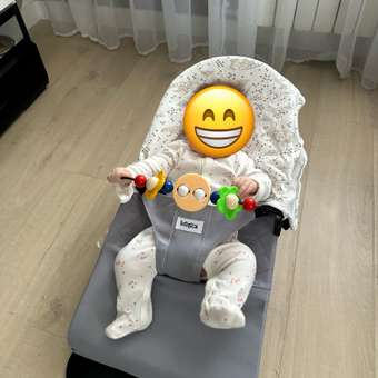 Шезлонг Babyton Balance Серый: отзыв пользователя ДетМир