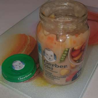 Пюре Gerber овощи с фрикадельками из говядины 190г с 12месяцев: отзыв пользователя ДетМир