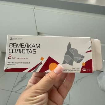 Препарат противовоспалительный Nita-Farm Вемелкам 2мг 10таблеток: отзыв пользователя. Зоомагазин Зоозавр