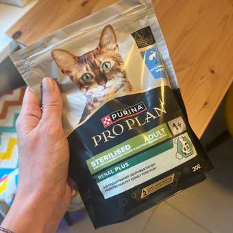 Корм сухой для кошек PRO PLAN 200г с кроликом стерилизованных: отзыв пользователя. Зоомагазин Зоозавр