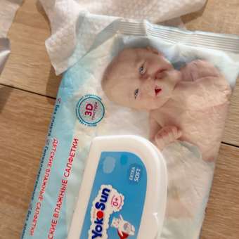 Влажные салфетки PAMPERINO Newborn 56 шт.: отзыв пользователя ДетМир
