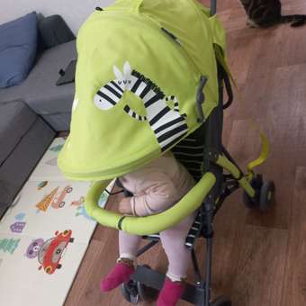 Коляска прогулочная Babyton Zoo Red: отзыв пользователя ДетМир