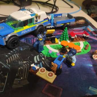 Конструктор LEGO City Дрессировка собак полиции 197 дет.: отзыв пользователя Детский Мир