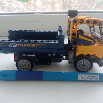Конструктор LEGO Technic Самосвал Техник 177 дет.: отзыв пользователя ДетМир