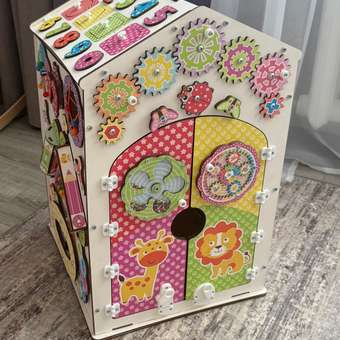 Игрушка tinimini бизиборд Мега: отзыв пользователя Детский Мир