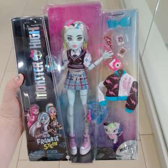Кукла модельная Monster High Frankie: отзыв пользователя ДетМир