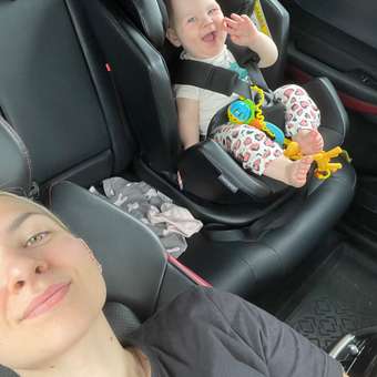 Автокресло Amarobaby Favorite Isofix 0+/1/2/3 (0-36 кг) серый: отзыв пользователя Детский Мир