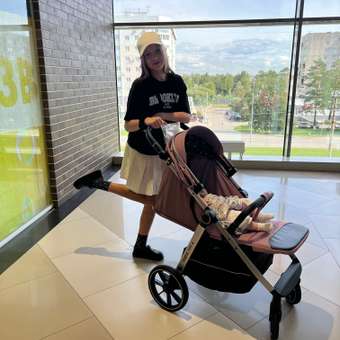Коляска прогулочная Babyton Cruise Purple розовый: отзыв пользователя Детский Мир