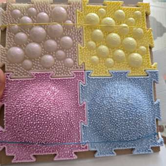 Коврик-пазл Ортодон массажный развивающий детский 26 x 220 см: отзыв пользователя Детский Мир