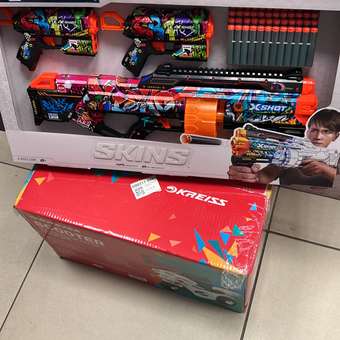 Бластер Zuru XSHOT  Skins: отзыв пользователя Детский Мир
