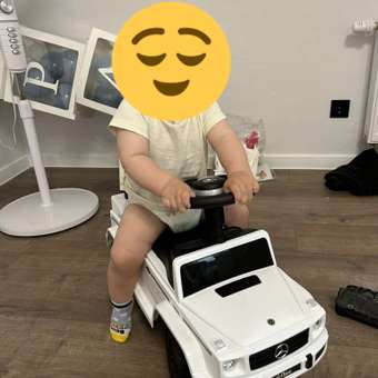 Пушкар Sweet Baby Mercedes-Benz GD350 white белый: отзыв пользователя Детский Мир