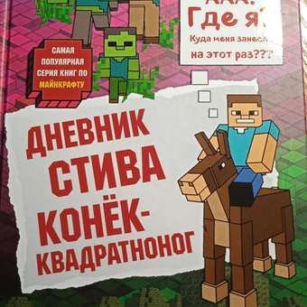 Книга Эксмо Дневник Стива 2 Конек-квадратноног: отзыв пользователя Детский Мир
