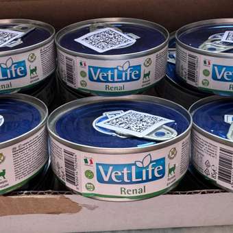 Корм для кошек Farmina Vet Life ренал 85г: отзыв пользователя. Зоомагазин Зоозавр