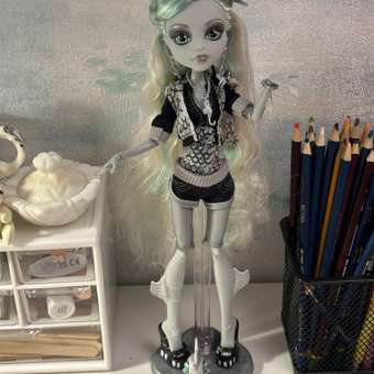 Кукла модельная Monster High Reel Drama HKN30 Лагуна Блю высота 27 см: отзыв пользователя Детский Мир