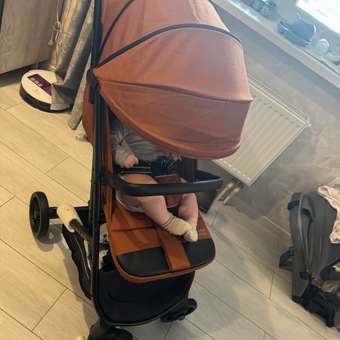 Коляска прогулочная JOVOLA Reid терракот: отзыв пользователя Детский Мир